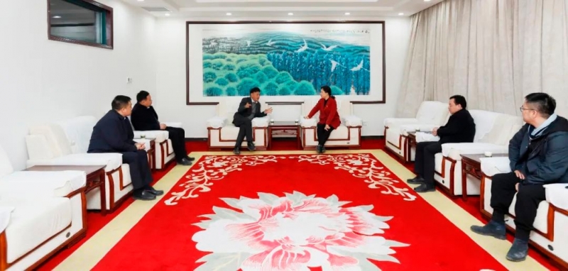 發(fā)揮產(chǎn)業(yè)優(yōu)勢(shì) 助力鄉(xiāng)村振興 | 民權(quán)縣委副書(shū)記、縣長(zhǎng)王靜嫻會(huì)見(jiàn)關(guān)曉彥董事長(zhǎng)一行