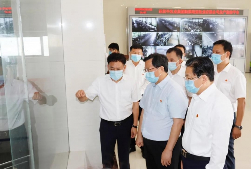 快訊 | 河南省委常委、省紀(jì)委書(shū)記、省監(jiān)委主任任正曉蒞臨花花牛乳業(yè)集團(tuán)新蔡瑞亞牧場(chǎng)調(diào)研